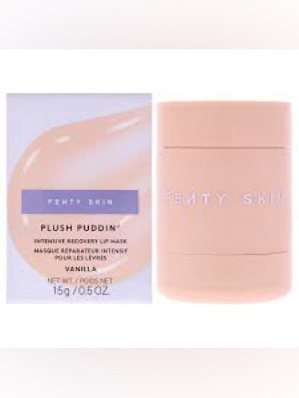 Fenty Skin Plush Puddin' Intensive Recovery Lip Mask - Vanilla
